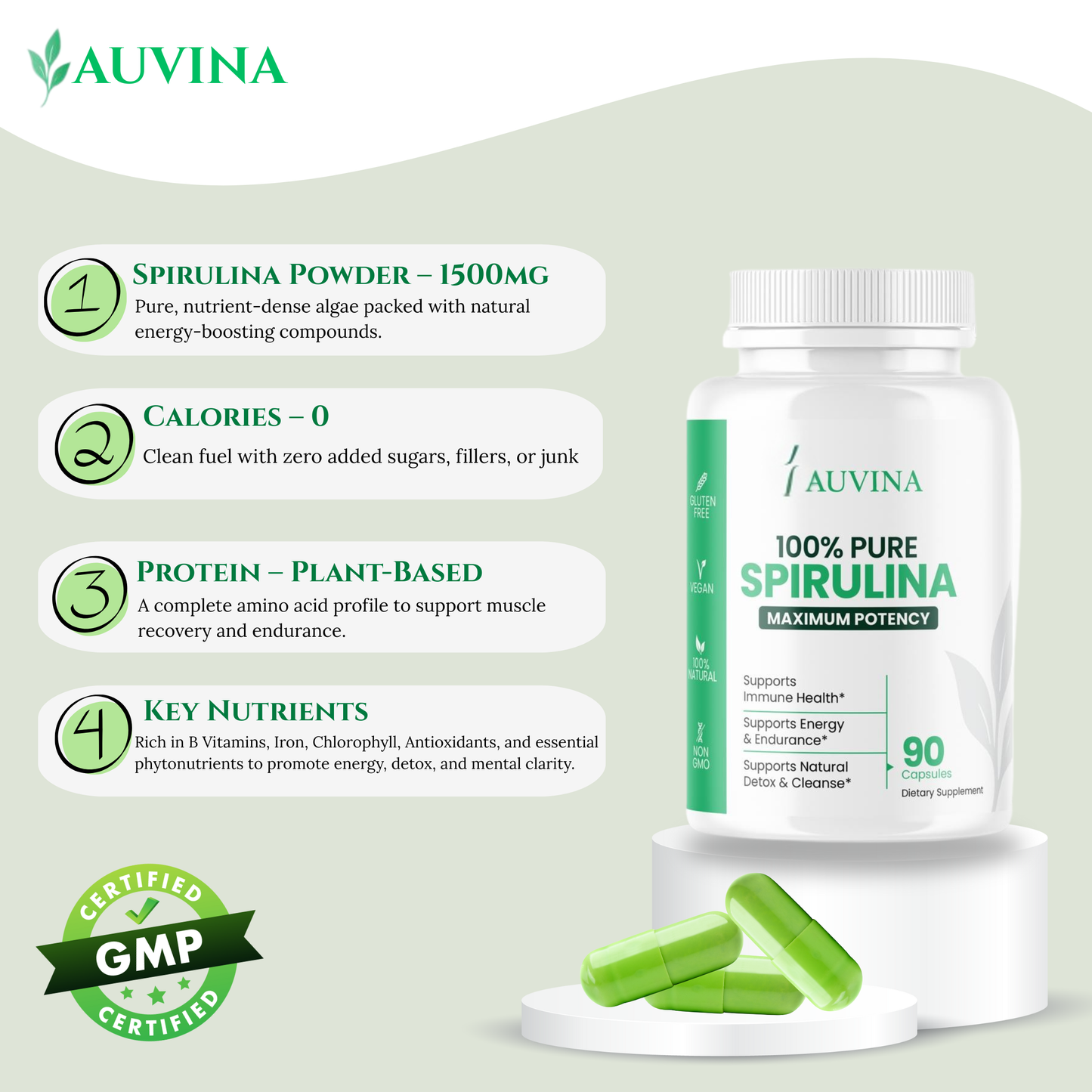 Spirulina Capsules