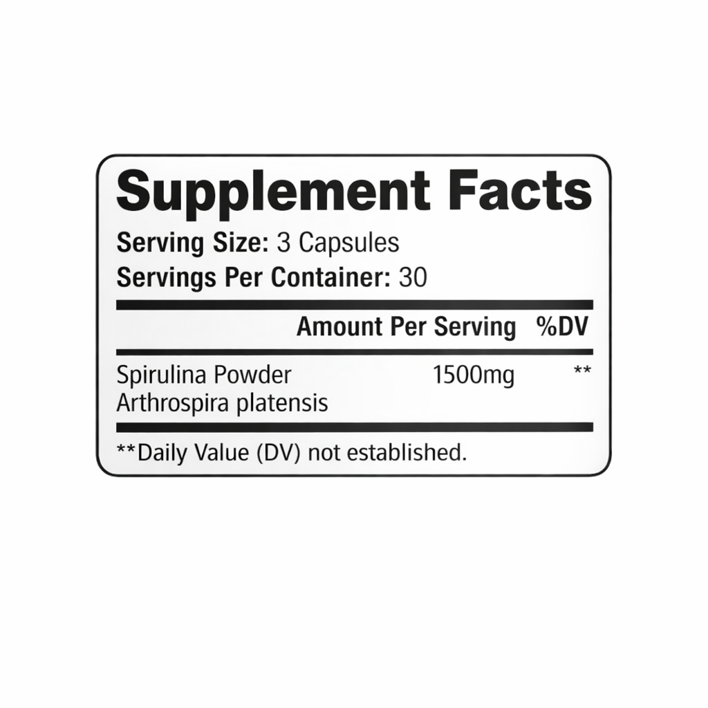 Spirulina Capsules