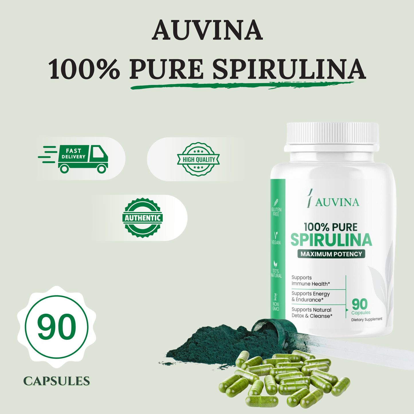Spirulina Capsules